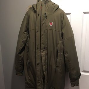 0 degree Fjall Raven Taupe Coat